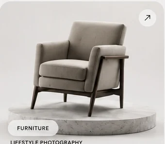 Furniture photography